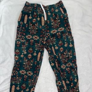 Patterned Joggers
